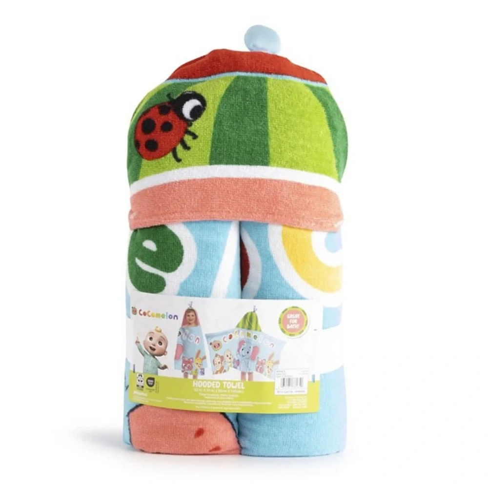 Cocomelon Kids Hooded Towel for Kids Unisex